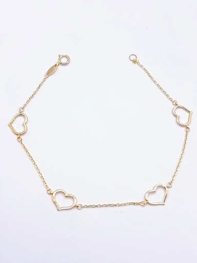 [1617103518] X5FOR6B1748 Pulsera Oro Amarillo 