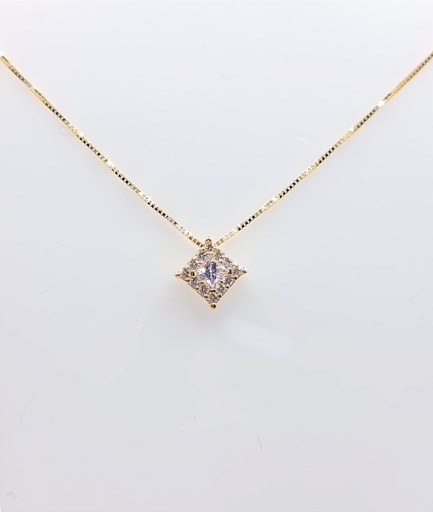 [1625101342] P 2032 Collar Oro Amarillo Circon