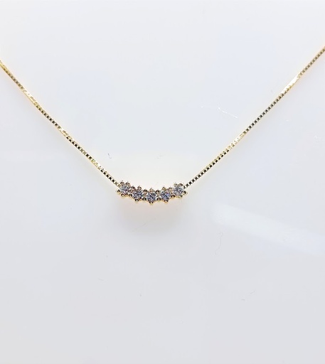 [1625101742] P 3082 Collar Oro Amarillo Circon