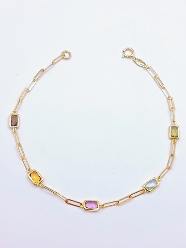 [1627104819] KR(0-X5)JB0175-IV Pulsera Oro Amarillo