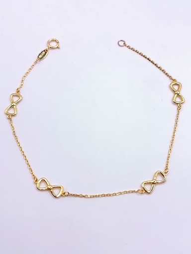[1664105319] X5FOR6B10822-II Pulsera Oro Amarillo
