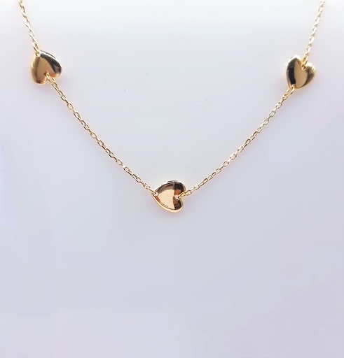 [1667102045] X5FOR6N11207-IV Collar Oro Amarillo