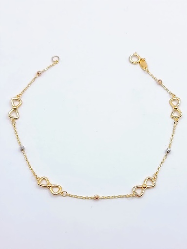 [1682105819] X5FOR6B210825-V-TC-DC Pulsera Oro Amarillo