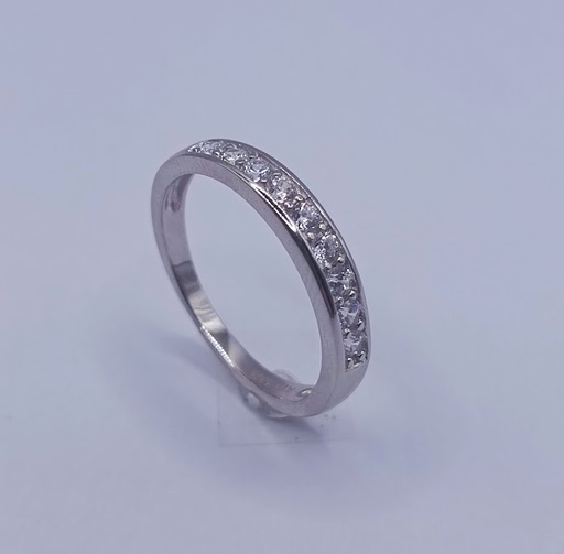 R-1009 Anillo Plata Cintillo