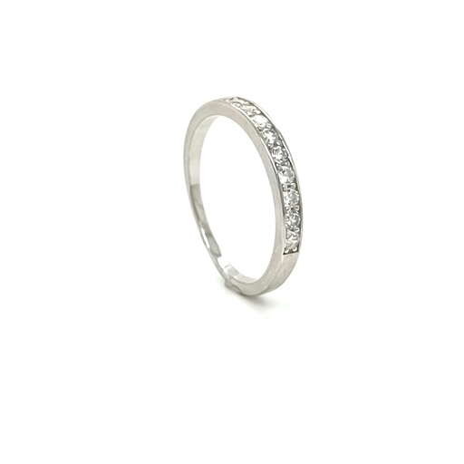 R-1009 Anillo Plata Cintillo