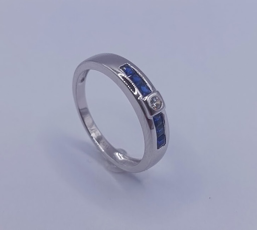 R-1073 Z Anillo Plata Zafiro OFERTA