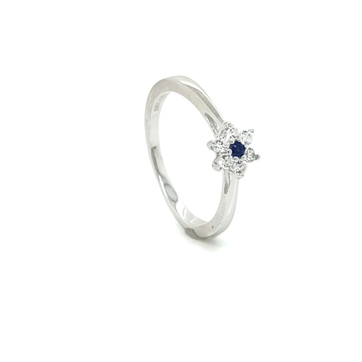 R-1302 Z Anillo Plata Roseta