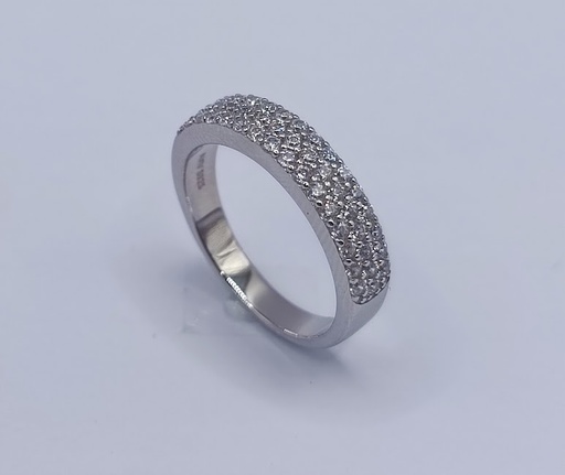 R-0564 Anillo Plata Cintillo triple