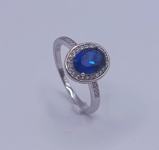 R-1324 Z Anillo Plata Zafiro