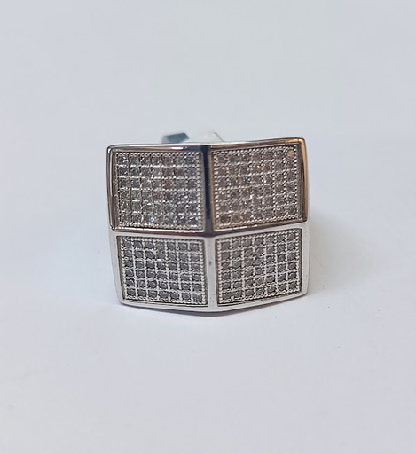 R-1457 Anillo Plata 