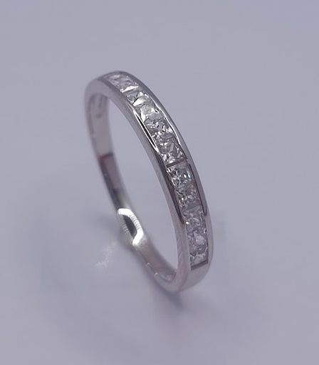 R-1459 Anillo Plata Cintillo