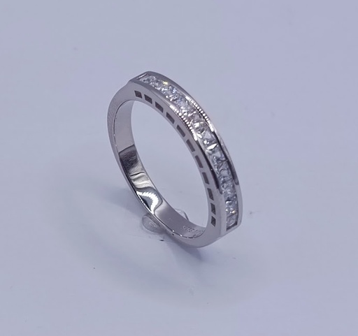 SR-0105 Anillo Plata Cintillo Galeria