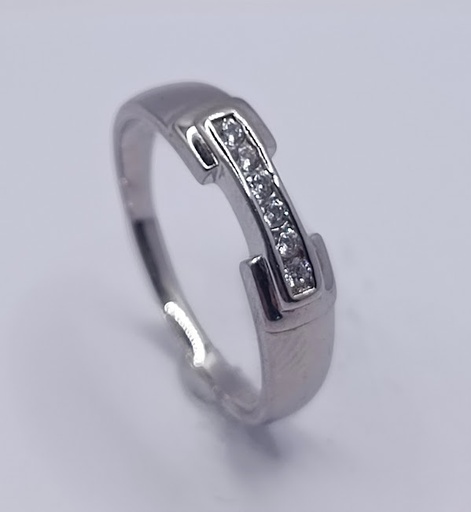 SR-0090 Anillo Plata Cintillo