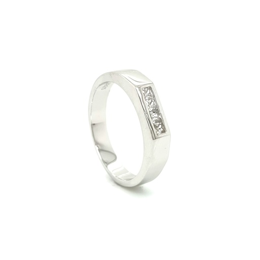 SR-1509 Anillo Plata Cintillo Oferta