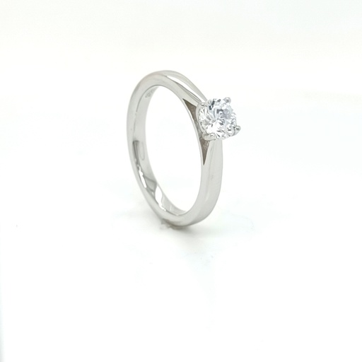 R-1701 Anillo Plata Solitario 5mm