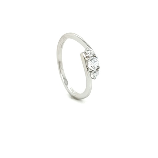 R-1703 Anillo Plata Tricillo