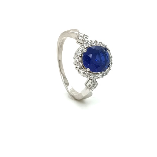R-0068 Z Anillo Plata Zafiro