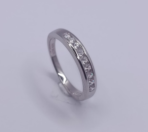 R-0548 Anillo Plata Cintillo