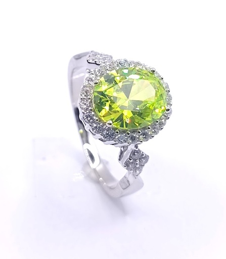 R-0068 LI Anillo Plata Limon