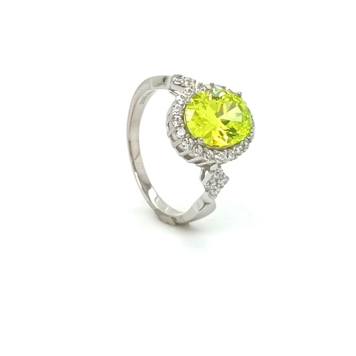 R-0068 LI Anillo Plata Limon