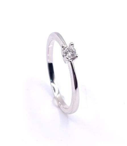 R25-2625 Anillo Plata Solitario