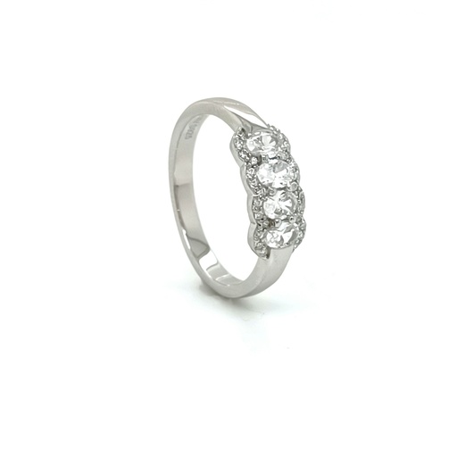 R-30925 Anillo Plata 
