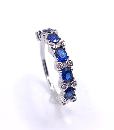 R-3343 Z Anillo Plata Zafiro