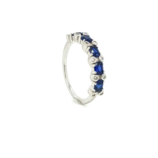 R-3343 Z Anillo Plata Zafiro