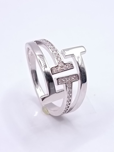 R-2404 Anillo Plata Tiffany