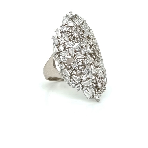 R-2403 Anillo Plata Full Fashion