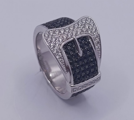 SL30136H1 Anillo Plata Cinturon