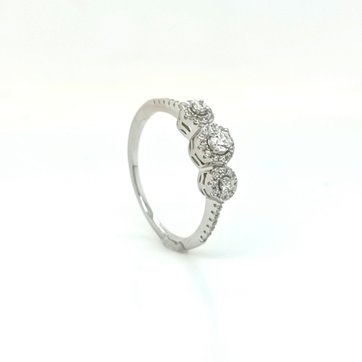 SL30255A1 Anillo Plata Tricillo
