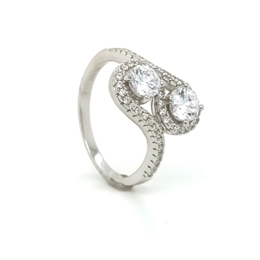 SL31009A1 Anillo Plata Gemelo OFERTA