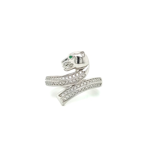 SL31107A1 Anillo Plata Pantera 