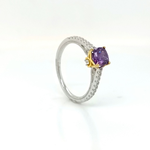 SL31714EW1 Anillo Plata Amatista