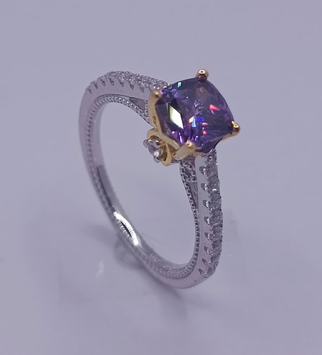 SL31714EW1 Anillo Plata Amatista