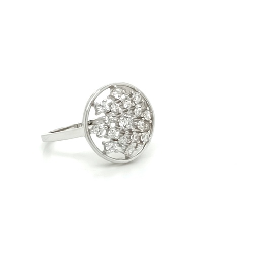 SL90265A1 Anillo Plata Halo