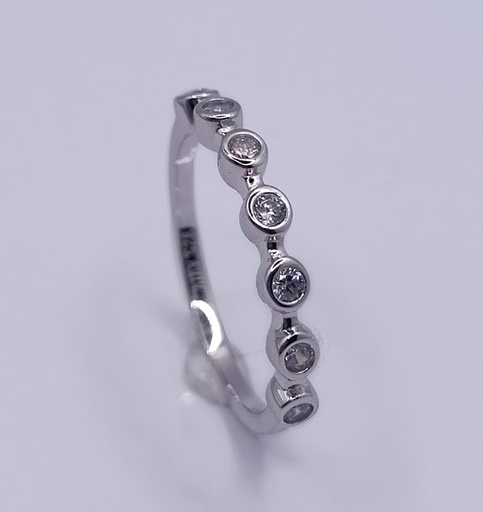 SL90266A1 Anillo Plata Cintillo