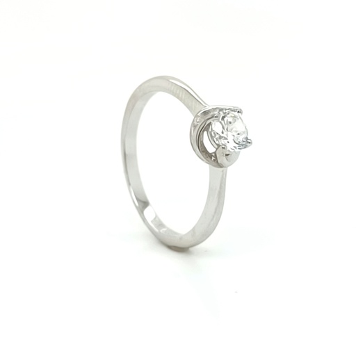 SL30886A1 Anillo Plata Solitario