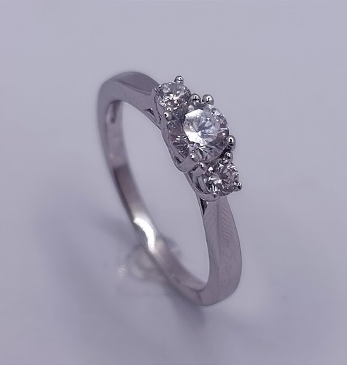 SL31046A1 Anillo Plata Tricillo