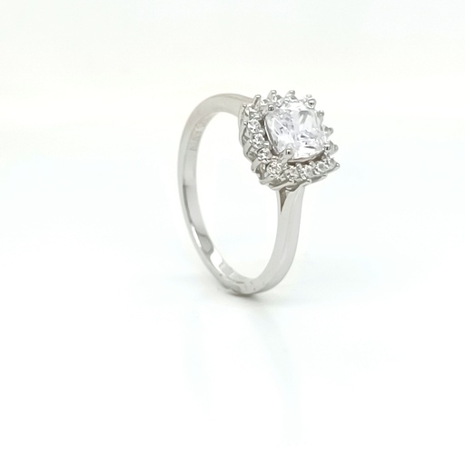SL32449A1 Anillo Plata Halo