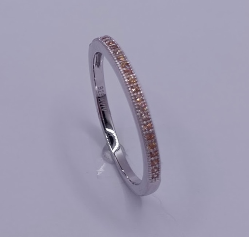 SL60268D1 Anillo Plata Cintillo Fino Champan