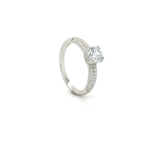 SL30265A1 Anillo Plata Compromiso 
