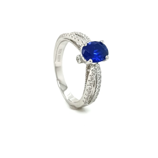 SL31728J1 Anillo Plata Zafiro