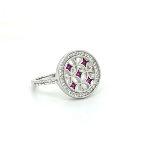 SL90105GH1 Anillo Plata