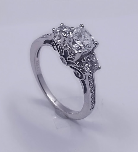 SL90408A1 Anillo Plata Tricillo Esmalte