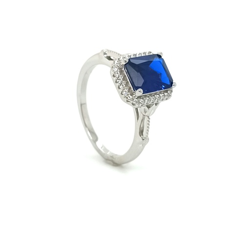 SL90764J1 Anillo Plata Zafiro