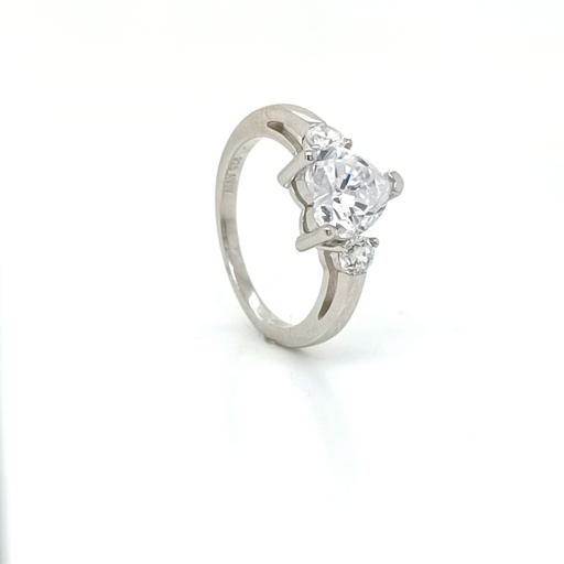 SL90807A1 Anillo Plata Corazon 