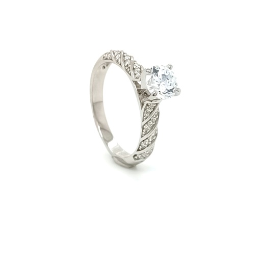 SL90814A1 Anillo Plata 