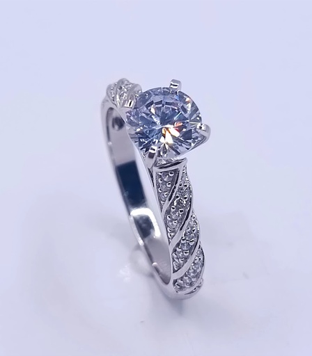 SL90814A1 Anillo Plata 